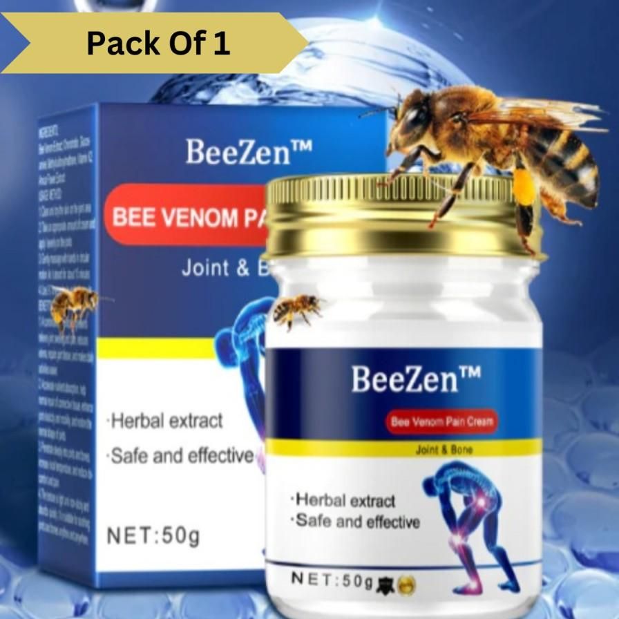 BeeZen Bee Venom Joint and Bone Therapy Advanced Cream 50gm(Pack Of 1)